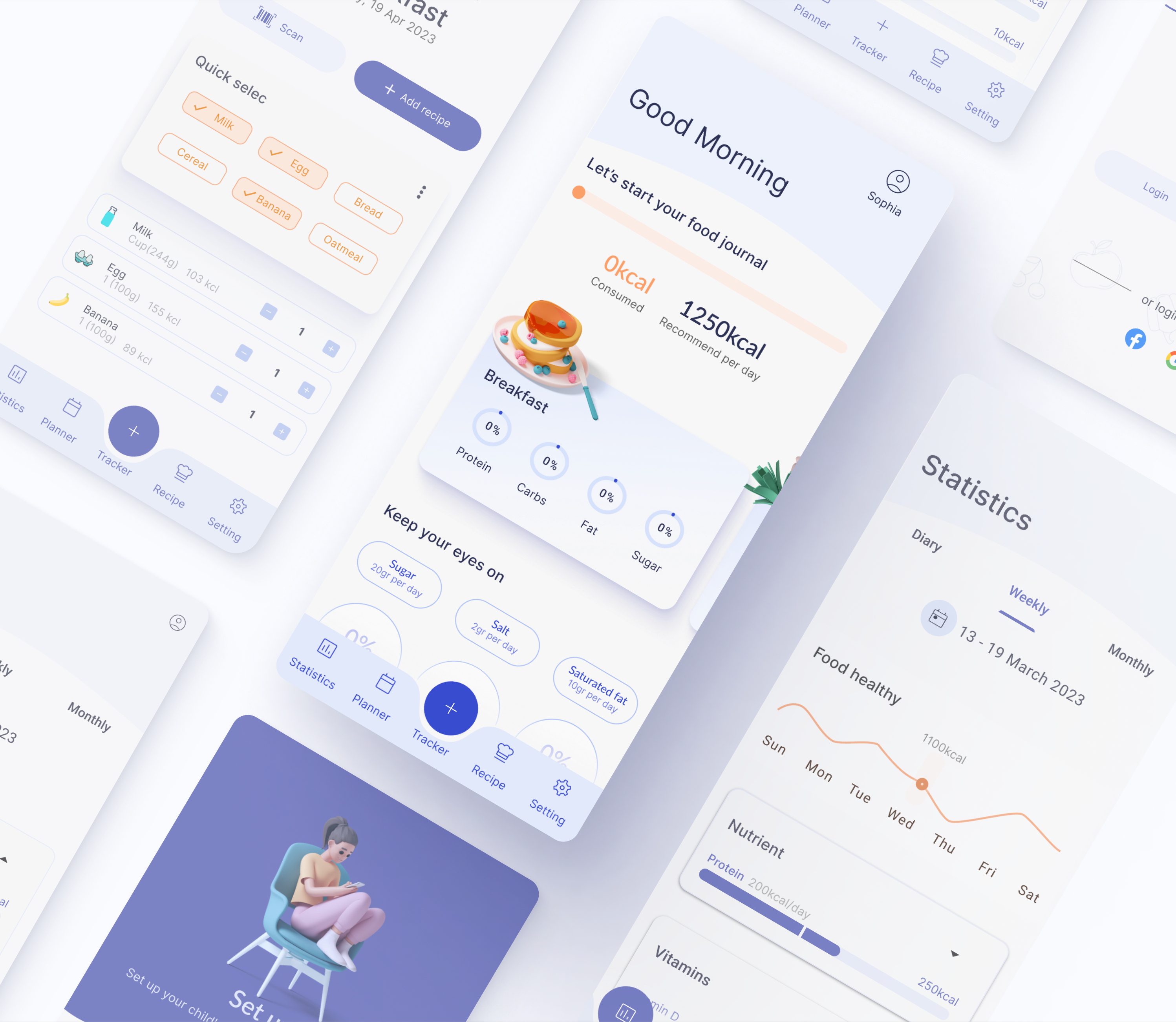 Food tracker-Tiny Bite-mobile app